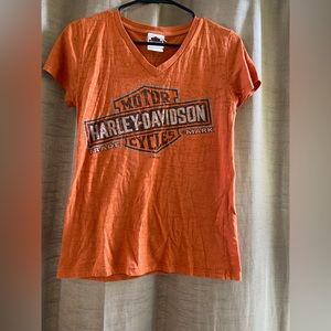 Woman’s Harley Davidson shirt